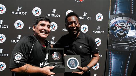 MARADONA & PELE + HUBLOT 4L 